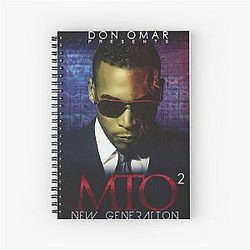 Don Omar Presents MTO² New Generation 2012 Spiral Notebook