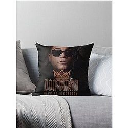 Don Omar Back to Reggaeton Throw Pillow