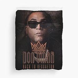 Don Omar Back to Reggaeton Duvet Cover
