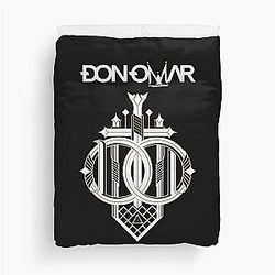 Don Omar El Rey King of Kings Reggaeton Music Puerto Rico Duvet Cover