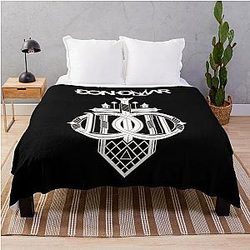 Don Omar El Rey King of Kings Reggaeton Music Puerto Rico Throw Blanket