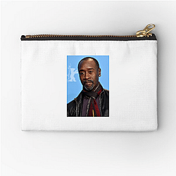 Action Star Don Cheadle Zipper Pouches