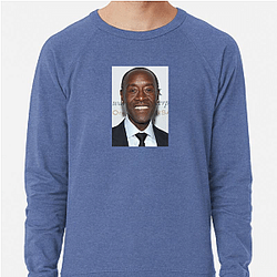 Silver Screen Hero Don Cheadle Sweatshirts