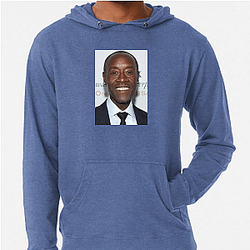 Silver Screen Hero Don Cheadle Hoodies