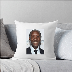 Silver Screen Hero Don Cheadle Pillows Cover