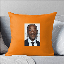 Silver Screen Hero Don Cheadle Pillows Cover