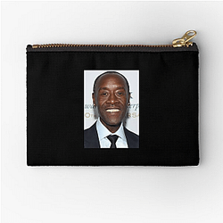 Silver Screen Hero Don Cheadle Zipper Pouches