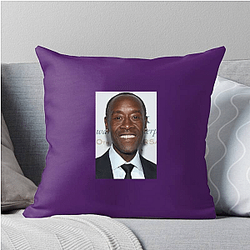 Silver Screen Hero Don Cheadle Pillows Cover