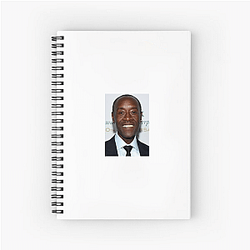 Silver Screen Hero Don Cheadle Notebook