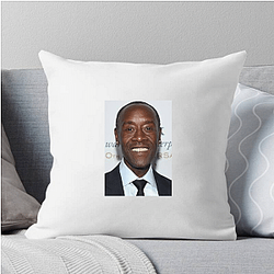Silver Screen Hero Don Cheadle Pillows Cover