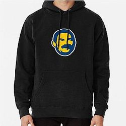 Don Frye Blue Pullover Hoodie