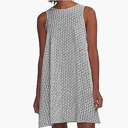 Don Frye Black A-Line Dress