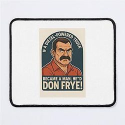 Don Frye Diesel Power If Diesel Became a Man Mousepad