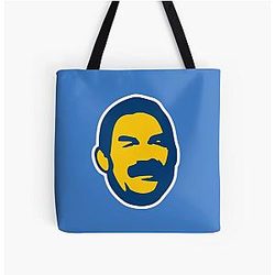Don Frye Blue Print Tote Bag