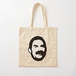 Don Frye Black Cotton Tote Bag