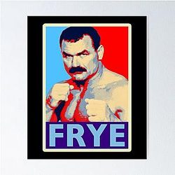 Don Frye MMA Legend Tribute Shepard Fairey Poster