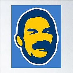 Don Frye Blue Poster