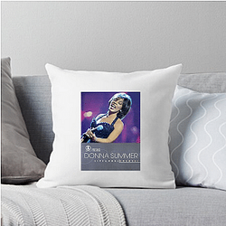 Donna Summer's career spanned multiple genres beyond disco Donna Summer Pillows Cover