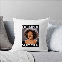 Donna Summer rose to fame in the 1970s Donna Summer Pillows Cover