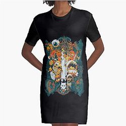 Stay Together Don't Starve Graphic T-Shirt Dress