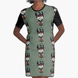 Don't Starve Wilson T-Shirt Dress