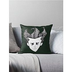 Wilson Don't Starve Fanart Throw Pillow