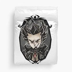 Shadow Wilson - Don't Starve Duvet Cover