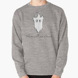Don't starve heart pullover sweatshirt