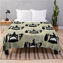 Don't Starve Together Shadow Pieces Throw Blanket