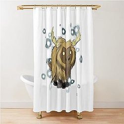 Beefalo, Don't Starve Shower Curtain