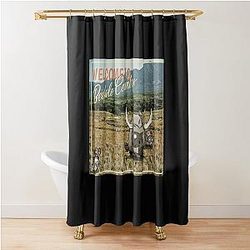 Beefalo Country Shower Curtain
