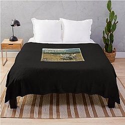 Beefalo Country Don't Starve Throw Blanket