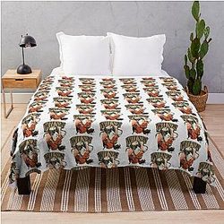Don Starve Wilson Throw Blanket