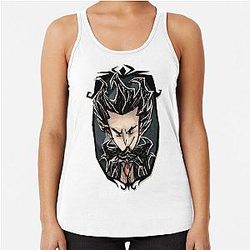 Wilson from Don't Starve Together Videogame Character Racerback Tank