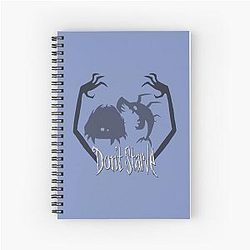 Don't Starve Charlie and Shadow Creatures Spiral Notebook