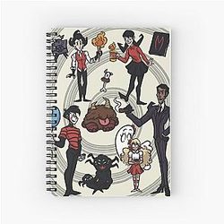 Don't Starve Together Spiral Notebook