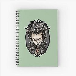 Shadow Wilson - Don't Starve Spiral Notebook