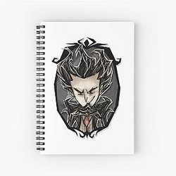 Dont Starve Willson Men's Character Art Spiral Notebook