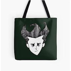 Wilson Don't Starve Fan Art All Print Tote Bag