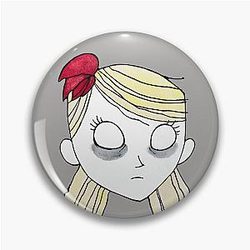 Wendy Starve Fanart Pin