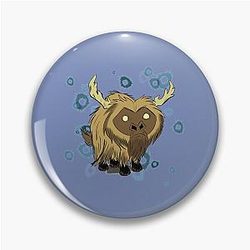 Beefalo Don't Starve Pin