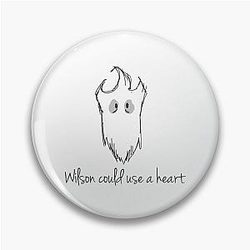 Don't starve heart Pin