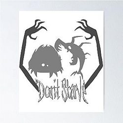 Don't Starve, Charlie and the Shadow Creatures Poster