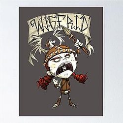Wigfrid - Don't Starve Poster