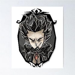Dont Starve Wilson Character Art Poster