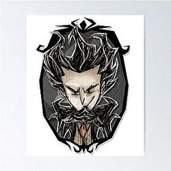 Shadow Wilson - Don't Starve Poster
