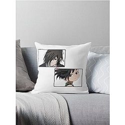 Dororo and Hyakkimaru Design Throw Pillow