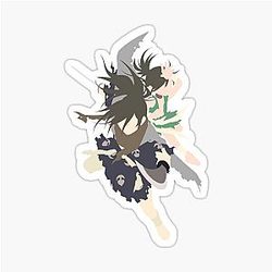 Dororo and Hyakkimaru from Dororo sticker becomes:

Dororo and Hyakkimaru from Dororo