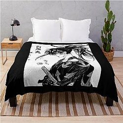 Japanese Culture Manga Dororo HYAKKIMARU Throw Blanket