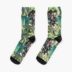 Dororo and Hyakkimaru Socks